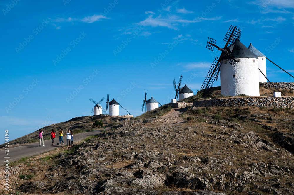 Spain windmills