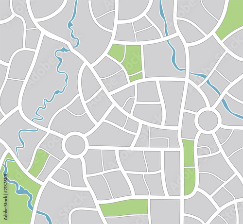 vector city map