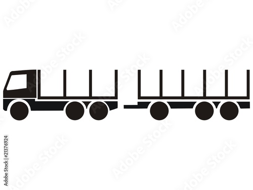 Lanholztransporter 6-achsig