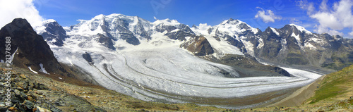 Piz Bernina und Piz Palü photo