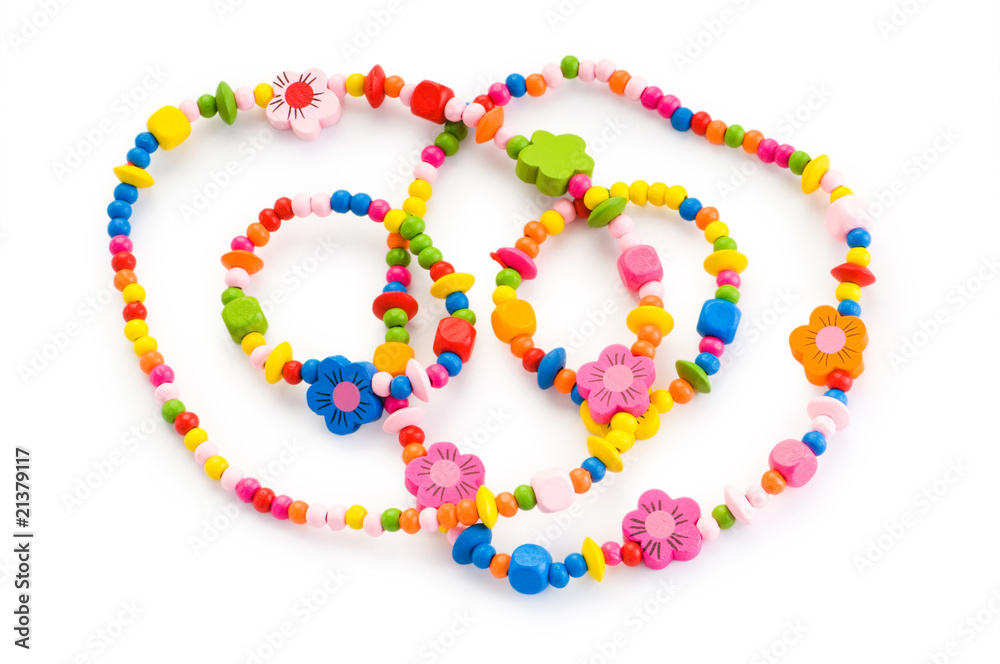 Bracelet isolated on the white background Bracelet isolated on the white background