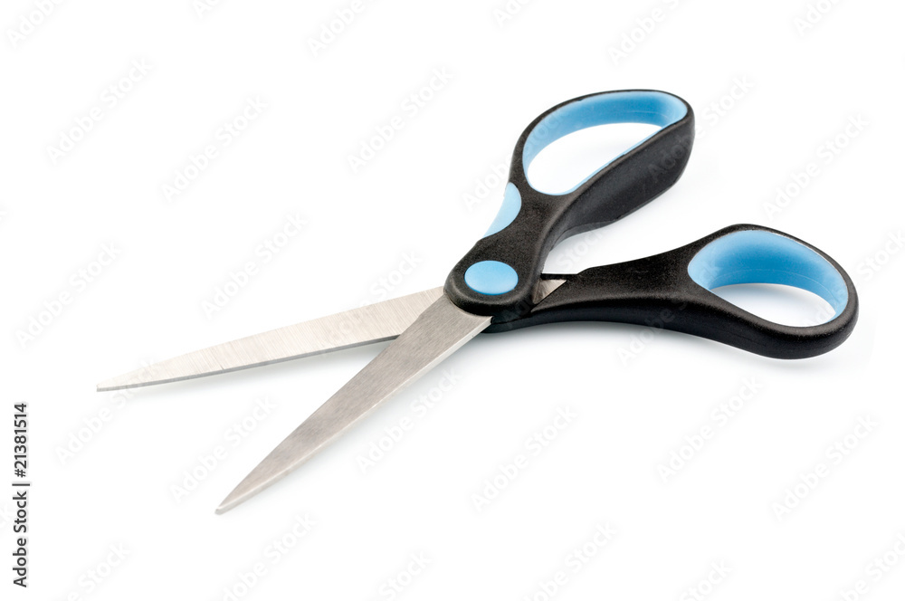 Scissors isolated on white background. Scissors isolated on white background.