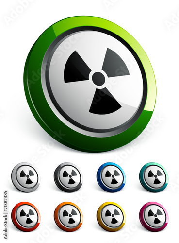 icône bouton internet toxique