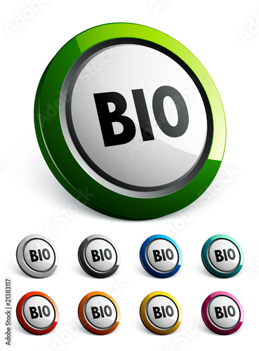 icône bouton internet bio