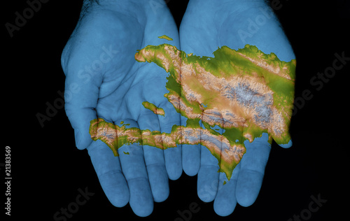 Slika na platnu Haiti In Our Hands