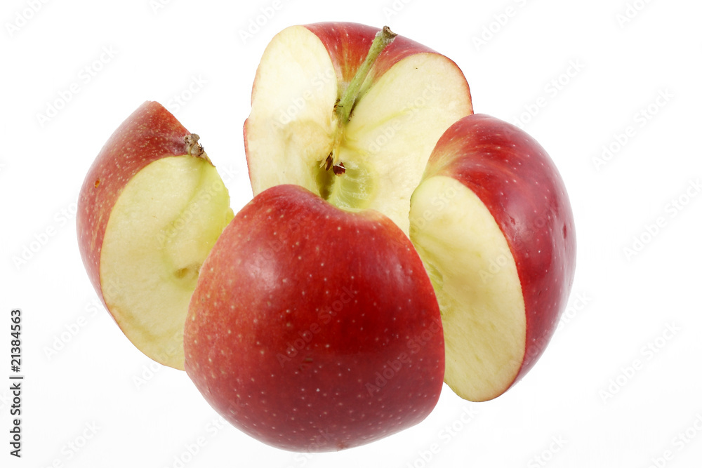 quartiers de pomme Stock 写真 Adobe Stock
