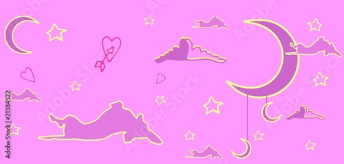 Pink dream of a dog