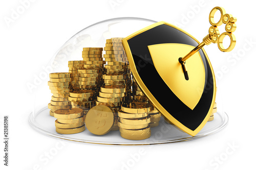 Deposit money. Hi-res digitally generated image.