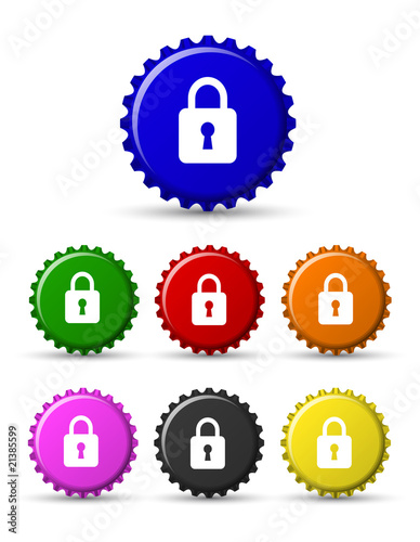 Sicherheit Button