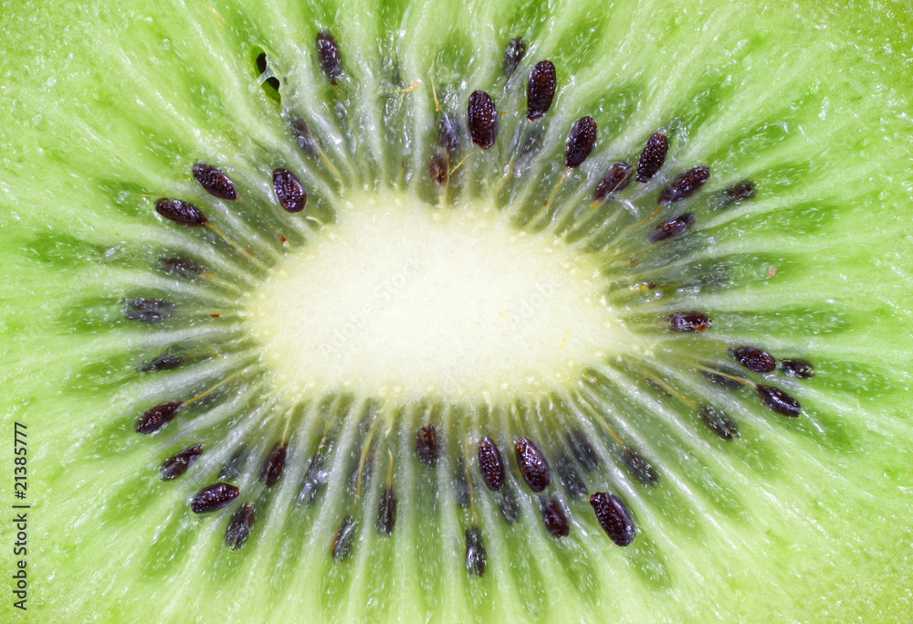Close view of sliced kiwi fruit Close view of sliced kiwi fruit