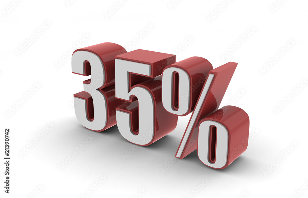 35% for what?