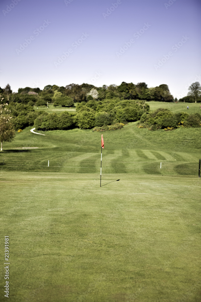 Obraz premium golf green