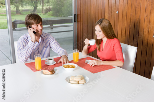 Breakfast table photo