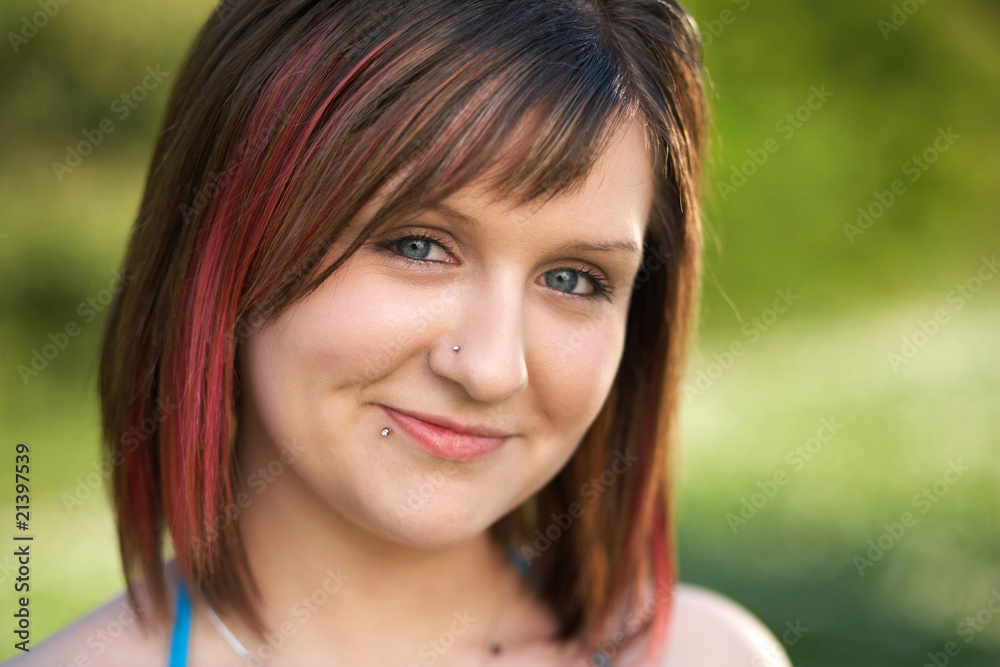 Portrait einer Jugendlichen Portrait einer Jugendlichen