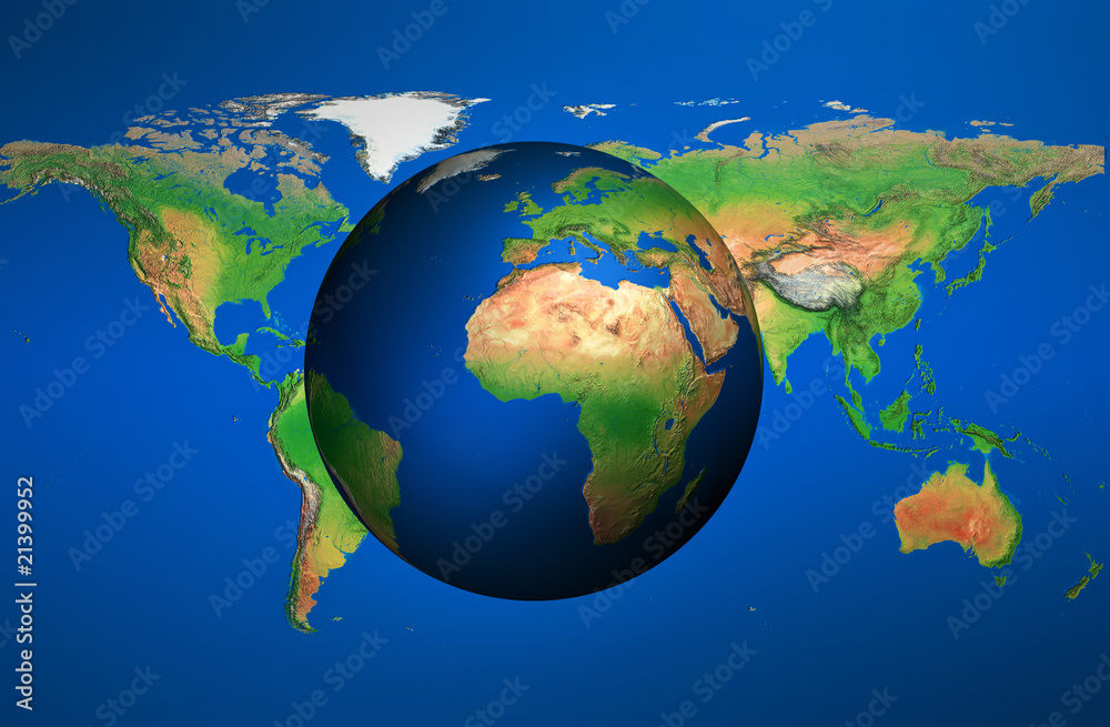 Fototapeta premium The world