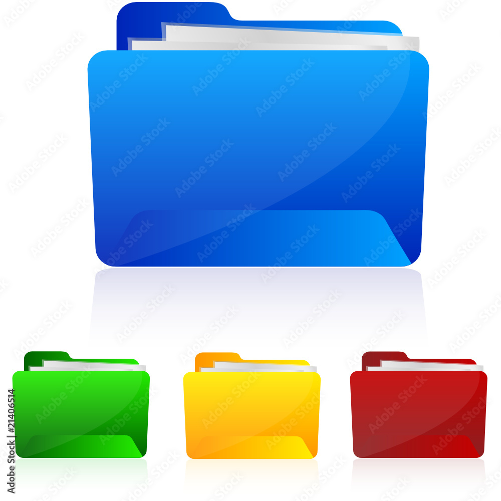 folder with some sheets folder with some sheets