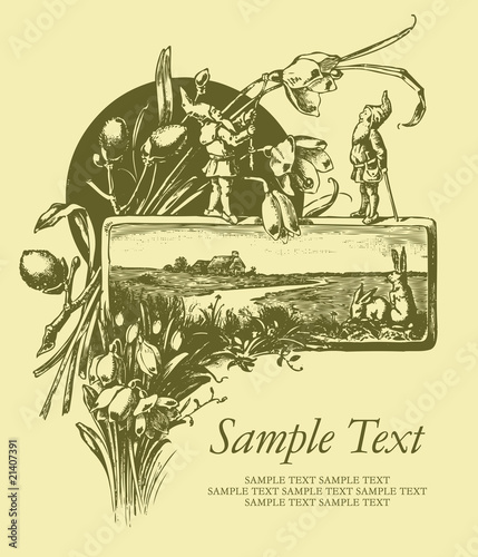 antique background (vector)