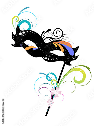 Elegante Faschingsmaske