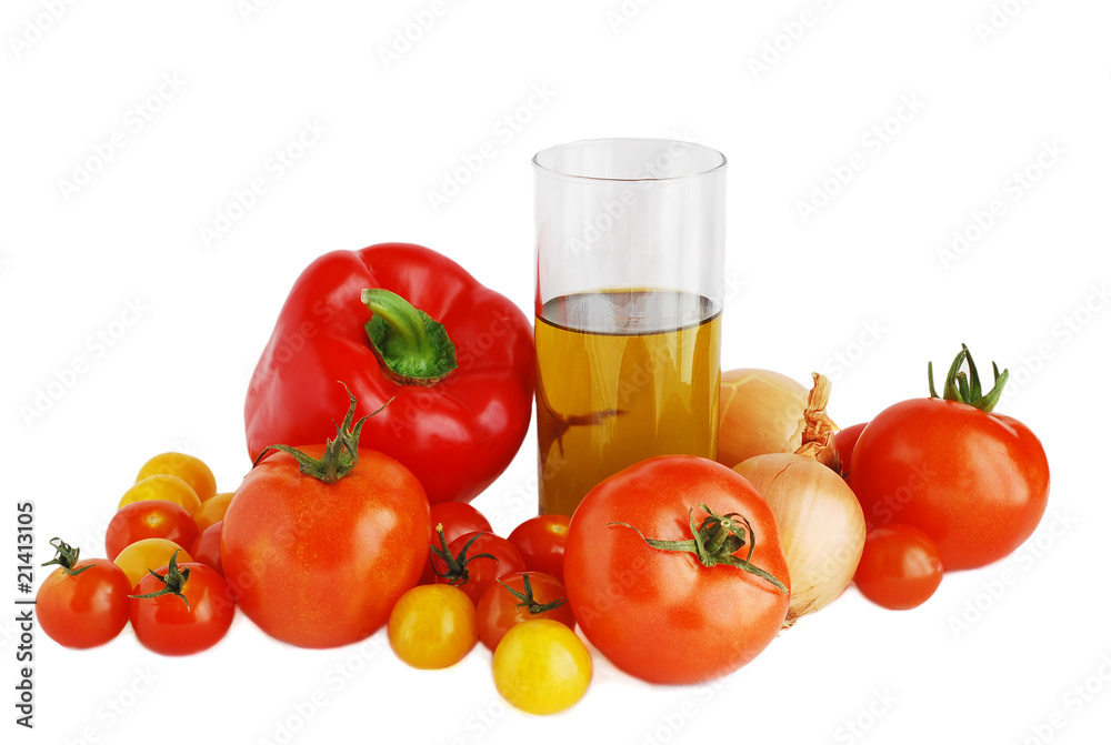 Tomatoes and pepper Tomatoes and pepper