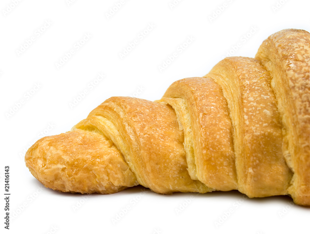 Croissant isolated