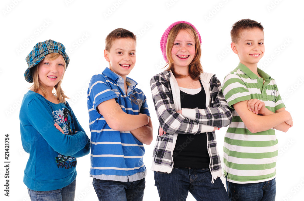 Fototapeta premium Jugendgruppe