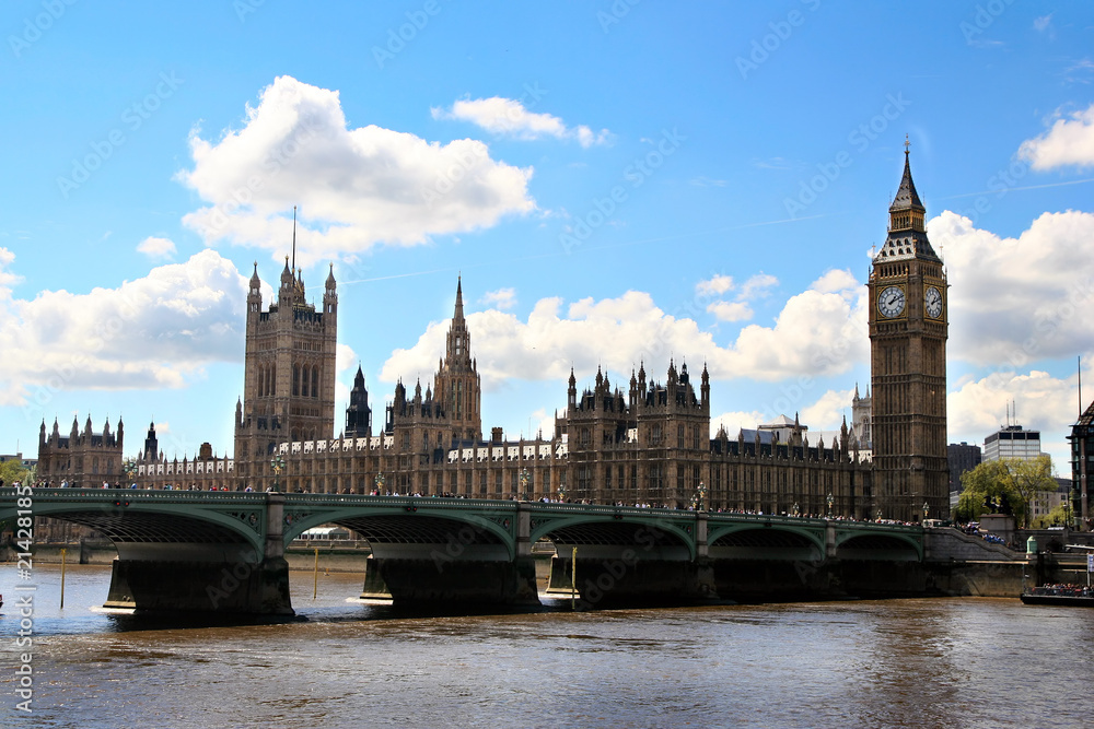 Fototapeta premium London bridge and Big Ben