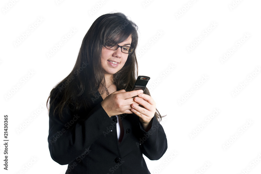 expression - femme envoyant au téléphone expression - femme envoyant au téléphone