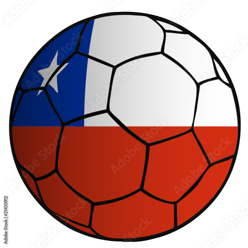 Balón Bandera Selección Chile