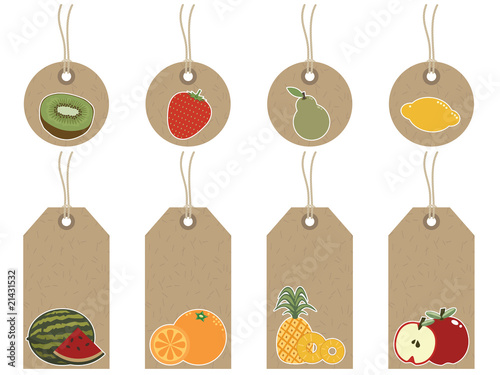fruit tags