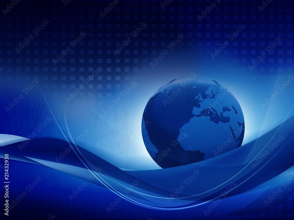 Abstract globe Abstract globe