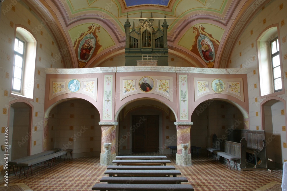 Choir in the old church