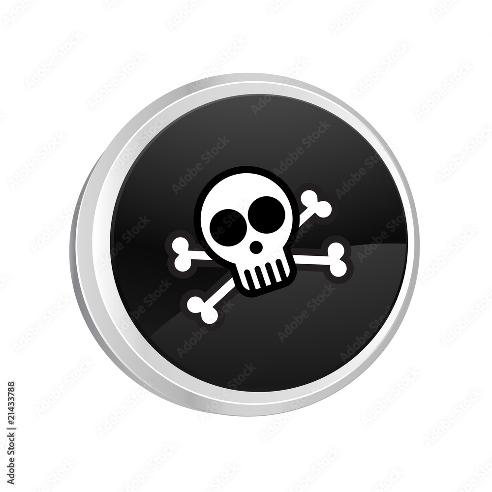 Skull symbol, black series Skull symbol, black series