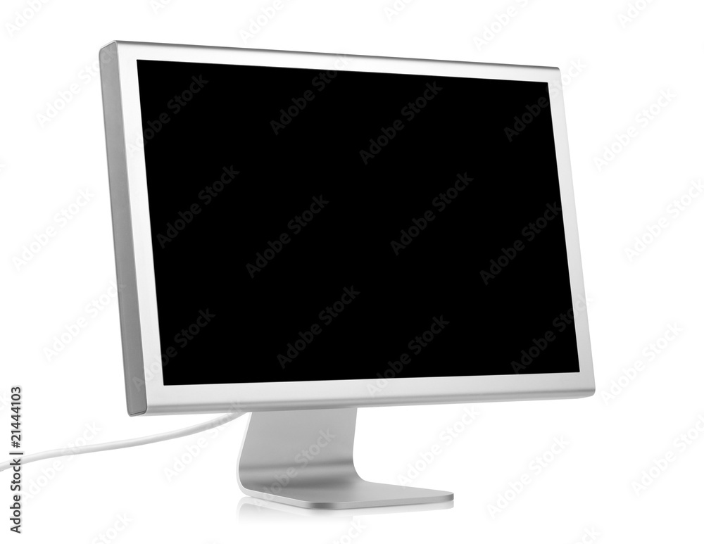 Computer monitor with blank screen Computer monitor with blank screen