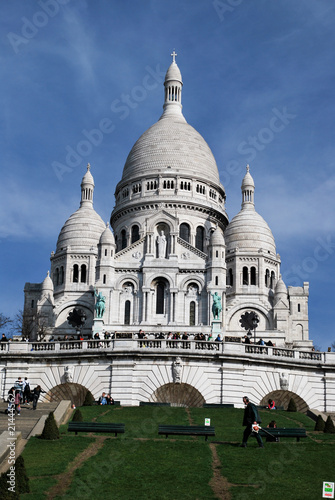 Basilique Sacré Coeur à Montmartre © Yvann K