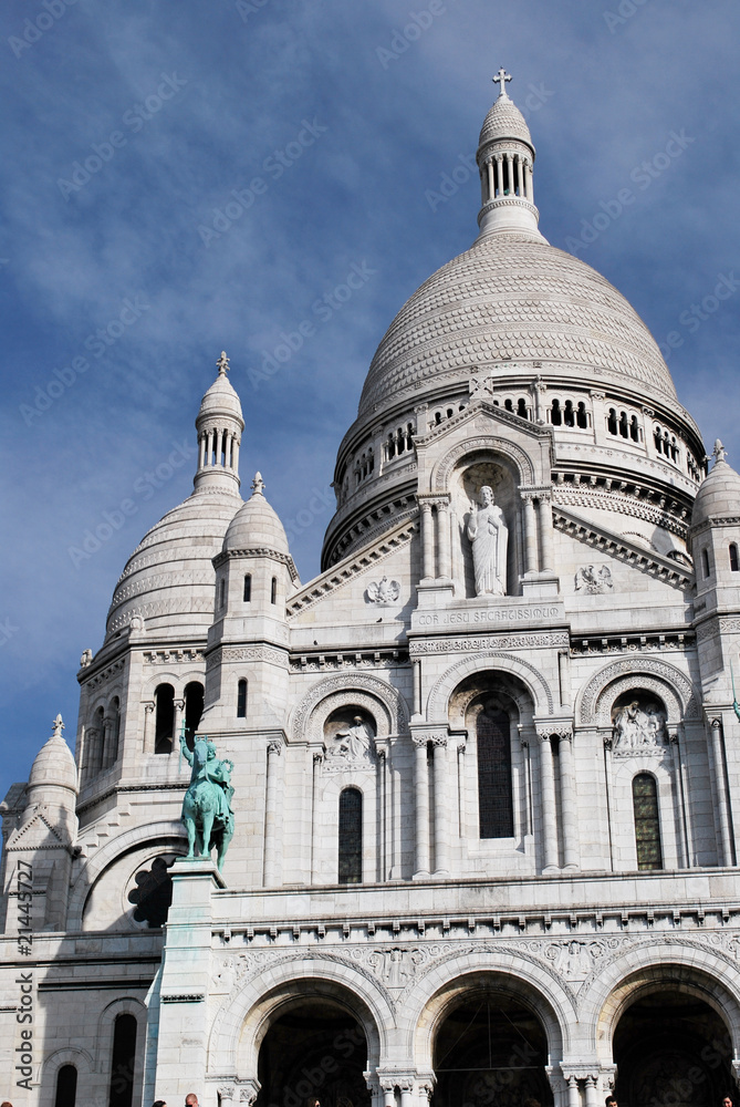 Arches du Sacré Coeur à Paris