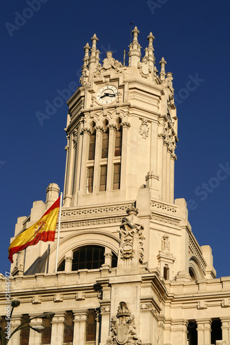 Antiguo edificio de correos, Madrid, España.