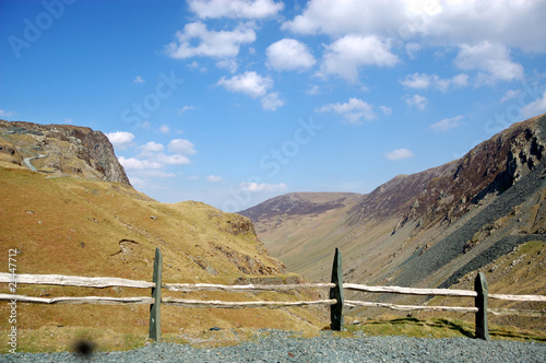 Fence at Honister Pass