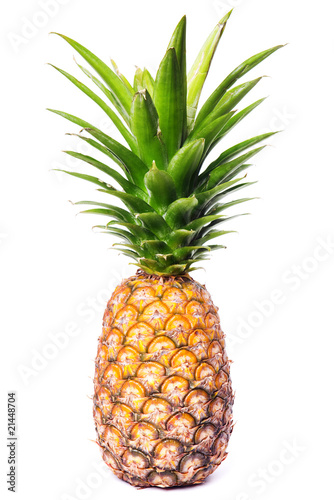 pineapple isolated on a white