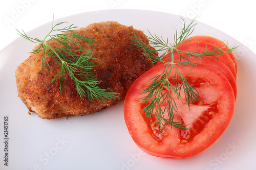 Cutlets photo