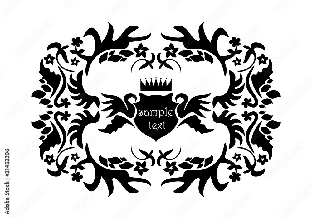 floral frame floral frame