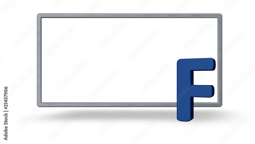 letter f letter f