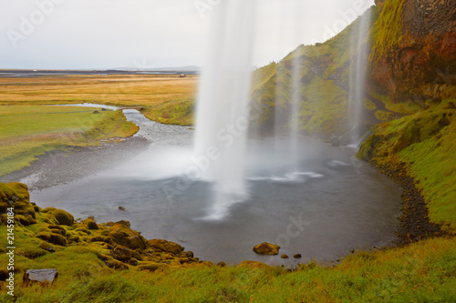 Seljalandfoss Waterfall  Iceland