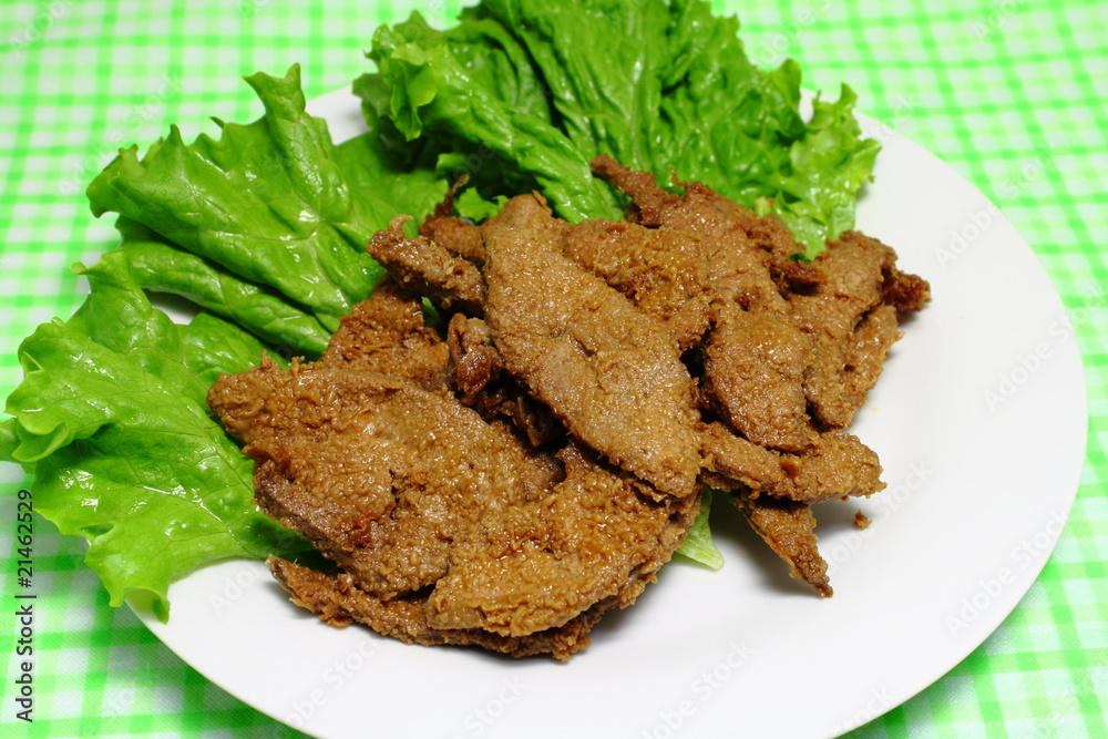 豚レバーの唐揚げ 豚レバーの唐揚げ