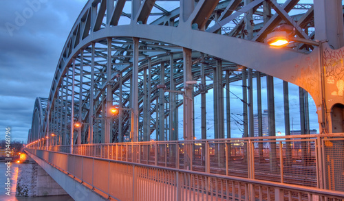 Hohenzollernbrücke, Köln photo