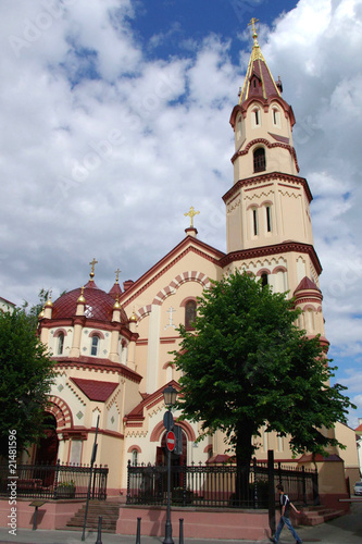 The church of St. Nicholas in Vilnius