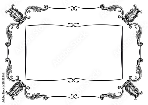Antique frame