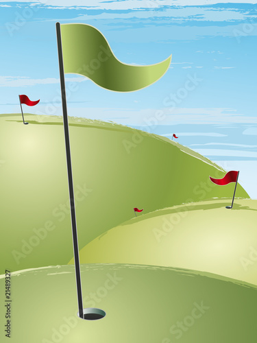 golf hole