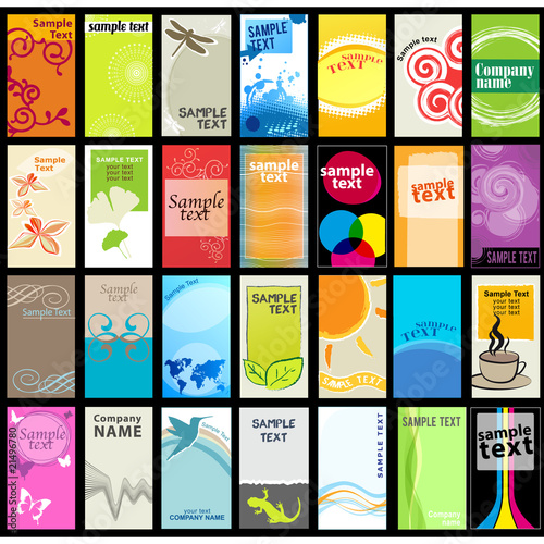 business cards verticales