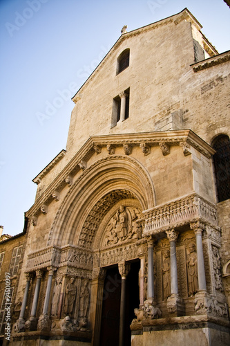 Church of St. Trophime in Arles, Provence, France