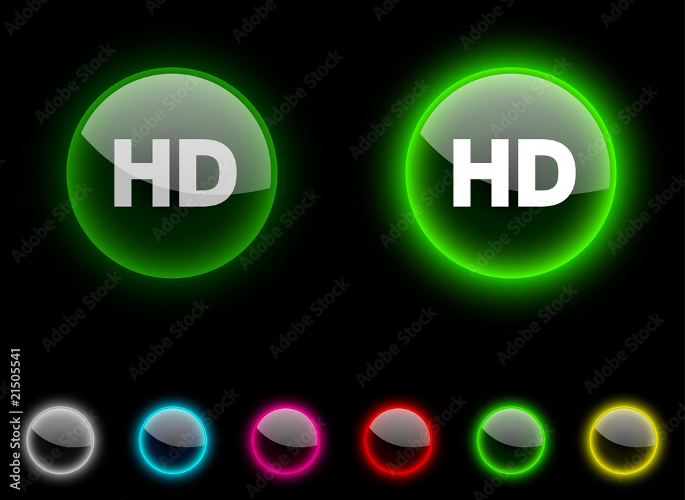 HD button. HD button.